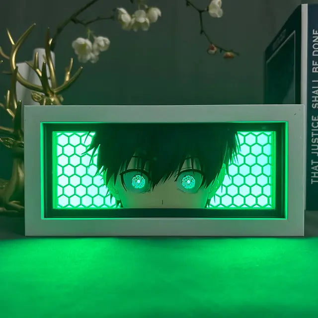 Anime-themed LED light box