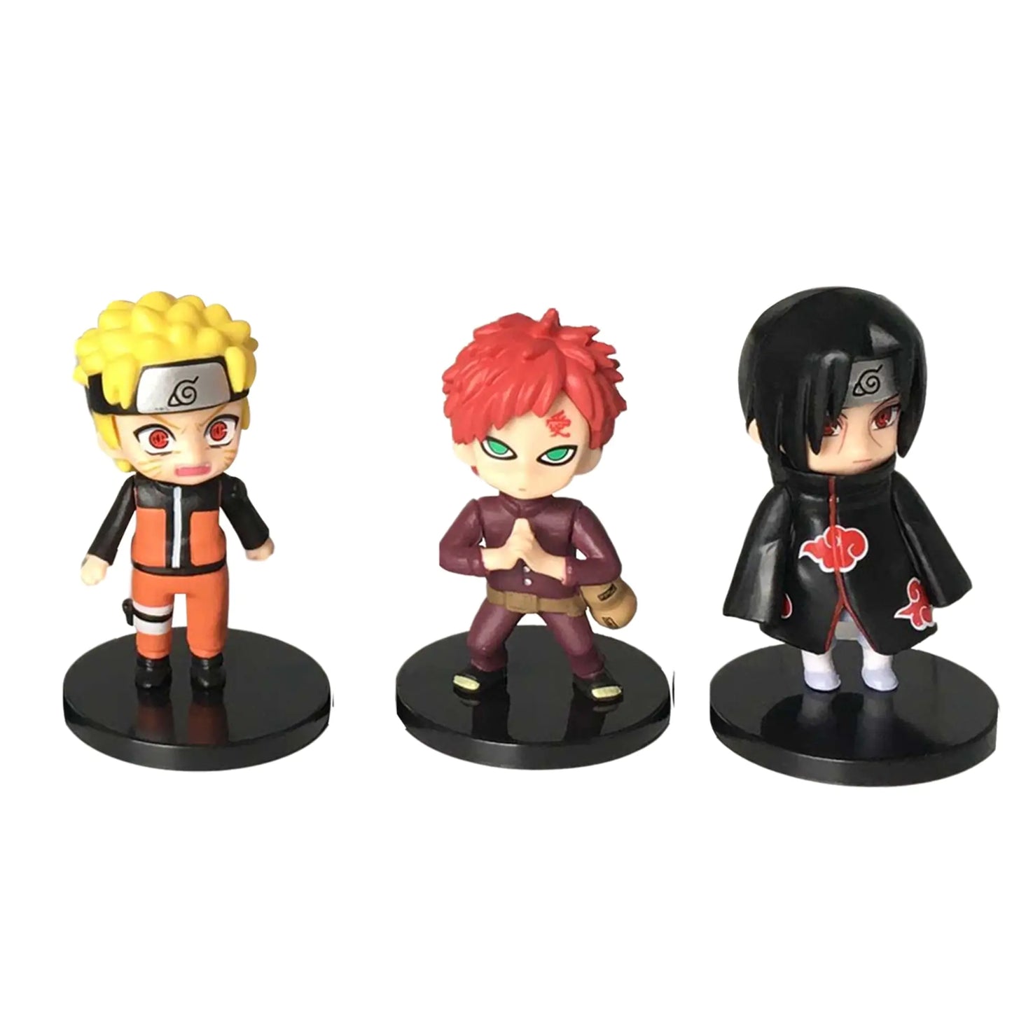 12pcs/set Naruto Anime Shippuden PVC Figures